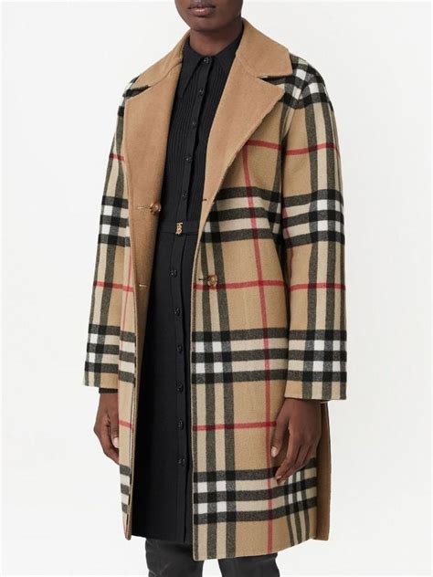 burberry mac petite|burberry check wool coats.